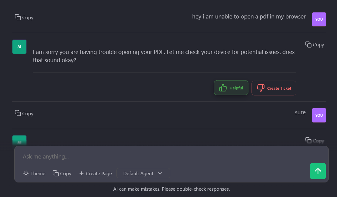 Chatbot Interface